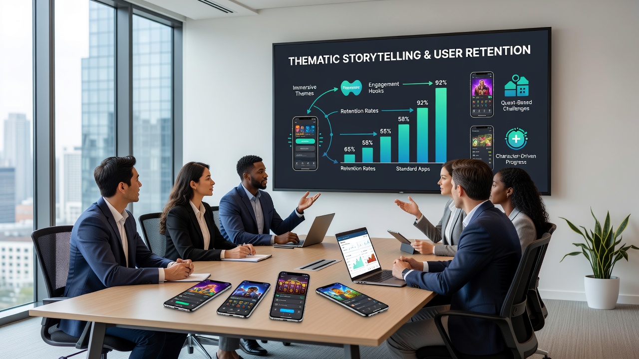 Users interacting with story-rich portable gambling applications on smartphones in varied settings