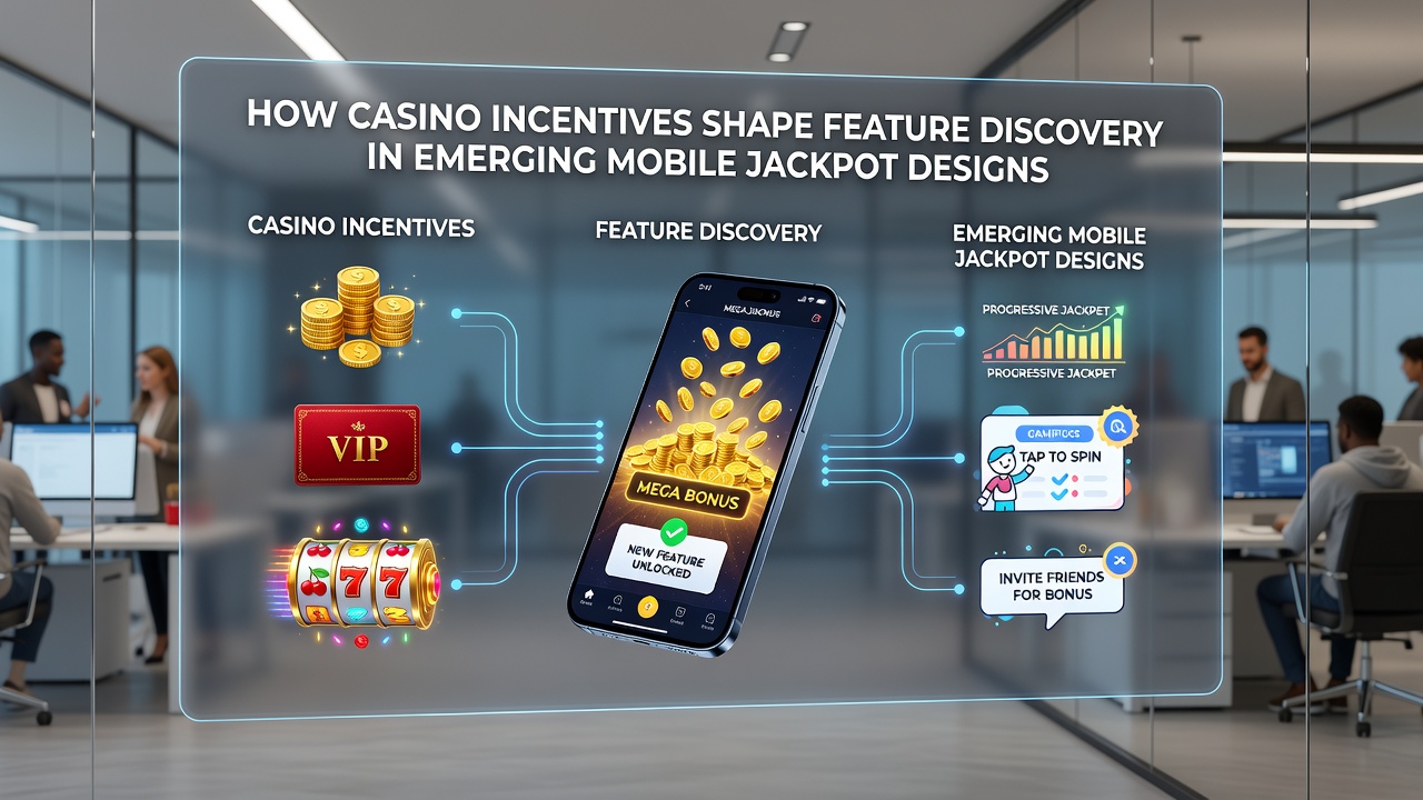 Analytics dashboard displaying player engagement metrics for mobile jackpot features influenced by casino incentives