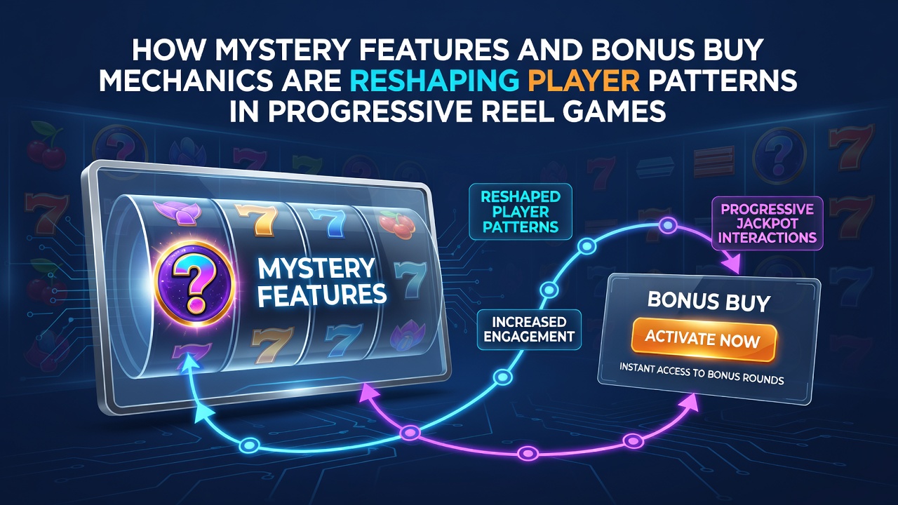 Screenshot-style view of a progressive slot interface highlighting a purchased bonus round with mystery symbol expansions active