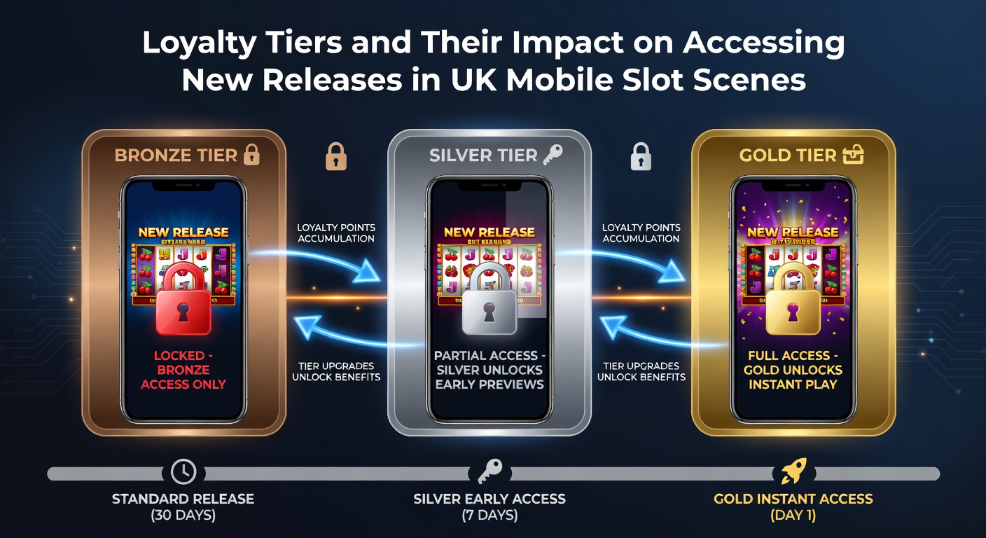 UK mobile slot players checking loyalty status on smartphones