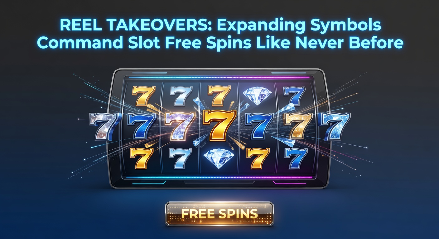 Close-up of a slot free spins bonus with symbols massively expanding across multiple reels, illuminating jackpot trails and multiplier boosts