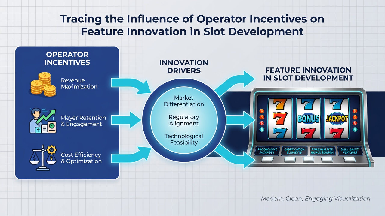 Developers analyzing performance data from operator-incentivized slot features
